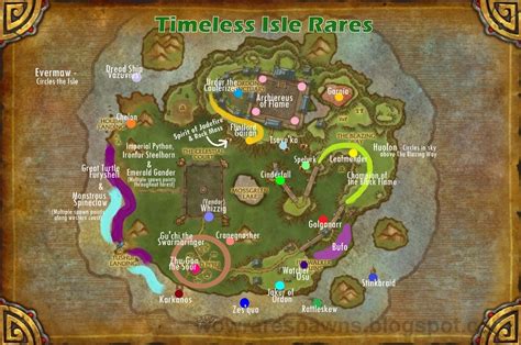 wow elusive foes timeless isle.